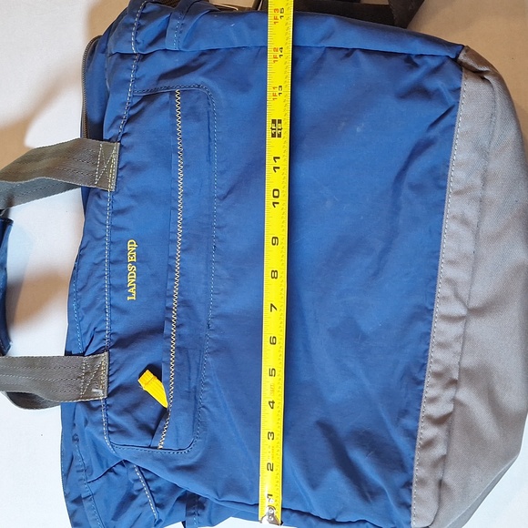 Lands End Laptop Bag Commuter Messenger Tote Carry On Luggage Crossbody - Picture 9 of 16